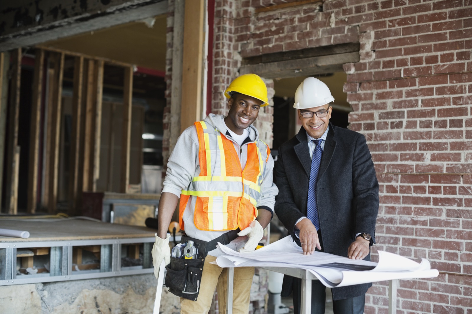 Post construction site interior